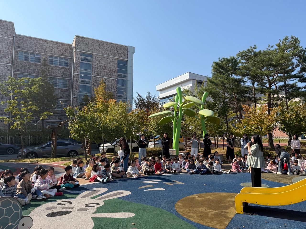 꿈빛유치원, 소방서 합동 화재대피훈련