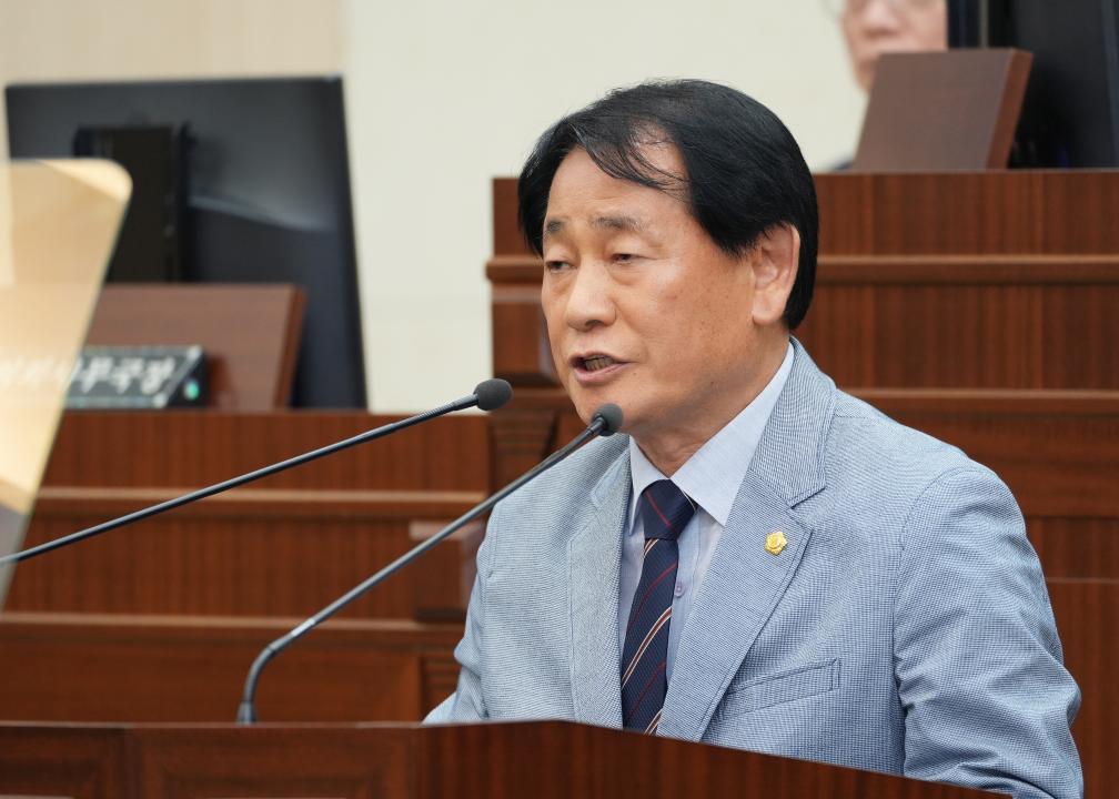 김경도 의원, 제268회 안동시의회 임시회 제1차 본회의 5분발언