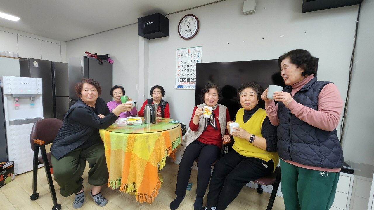 안동시 안기동 동락경로당, 일석이조 친환경 행보