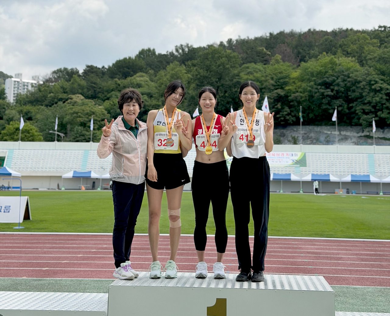 안동시청 육상경기단, 밀양아리랑 전국대회 선전