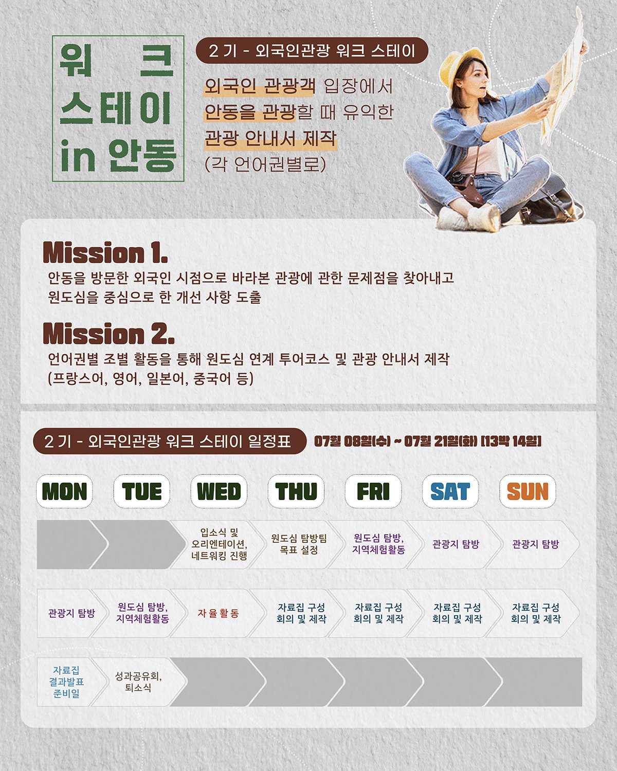 생활인구 활성화 프로젝트 ‘워크스테이 in 안동’ 2기 시작